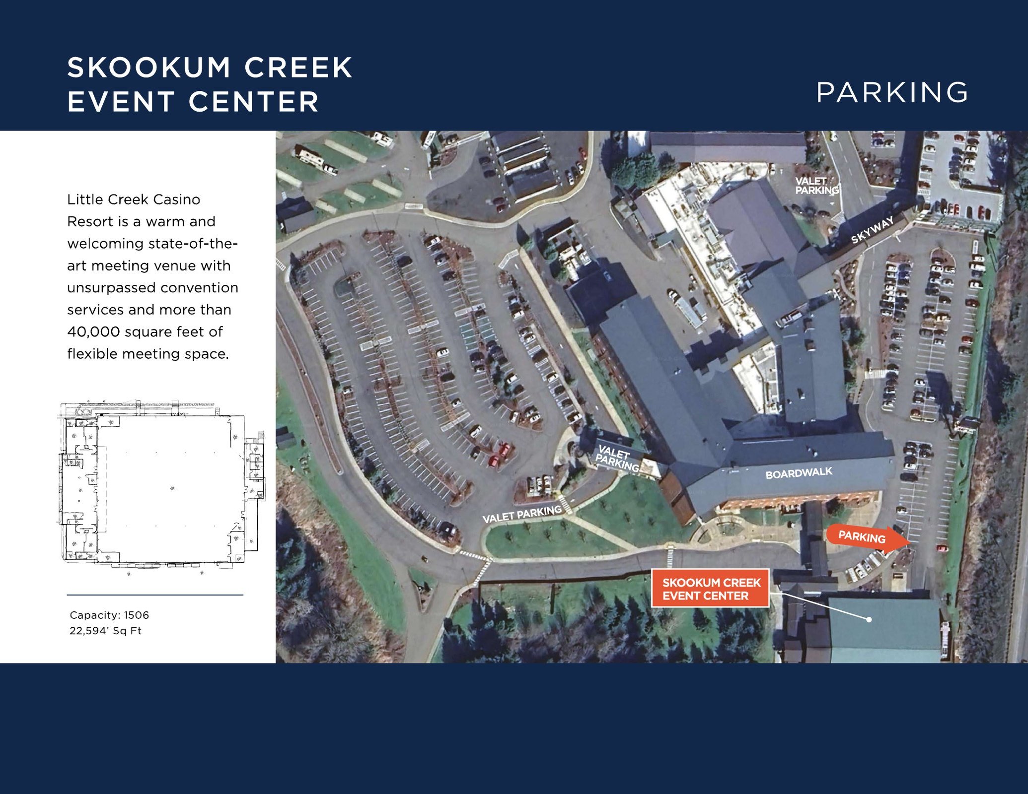 Event Center Directional Map